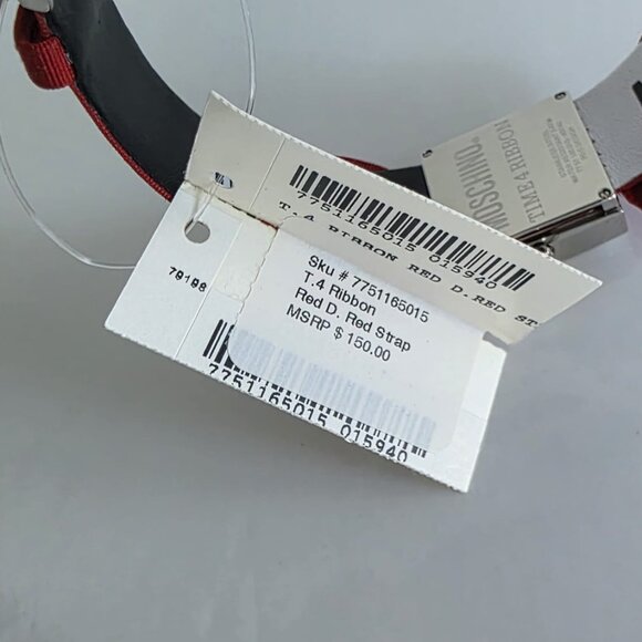 MOSCHINO RIBBON TIME PIECE! NWT! ๐๐๐ - Picture 12 of 15